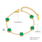 Muschel-Blumen-Armband