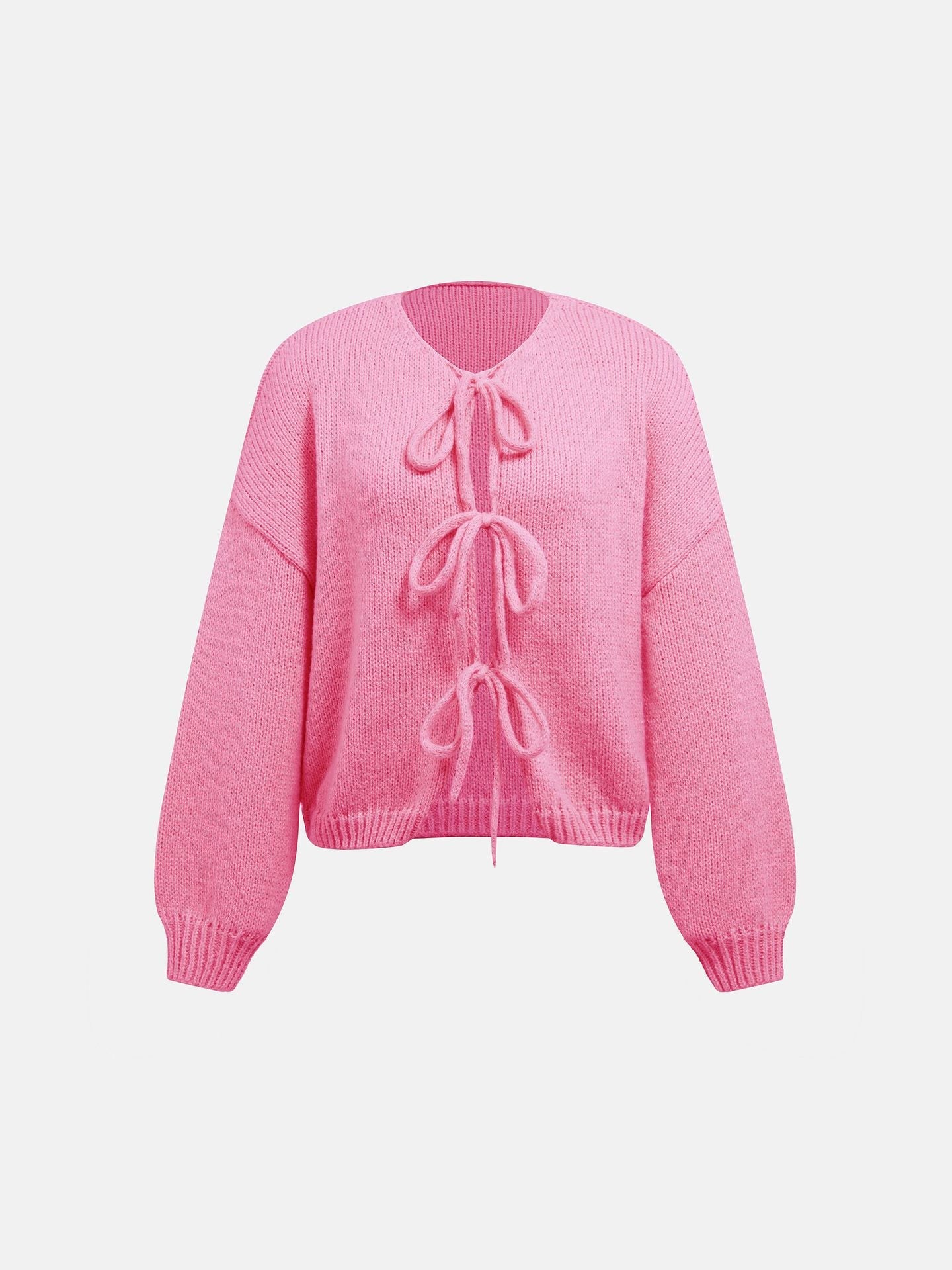 Eleganter Damen-Strickjackenpullover